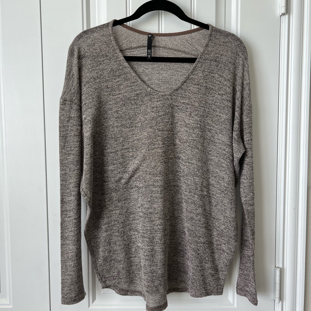 Love Culture Taupe Knit Sweater